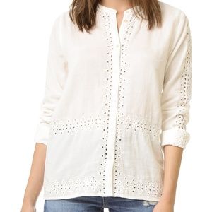 Scotch Soda/Maison Scotch Button Up Shirt W Cutout